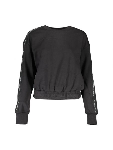 Sweatshirt mit stickerei Calvin Klein schwarz