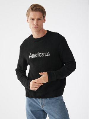 Пуловер Americanos черно