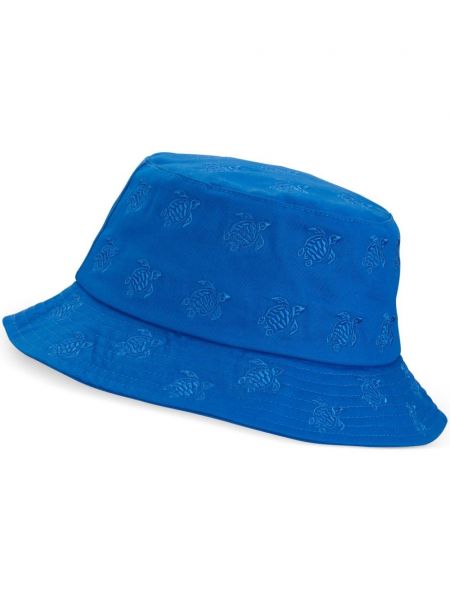 Pălărie de găleată din bumbac Vilebrequin albastru