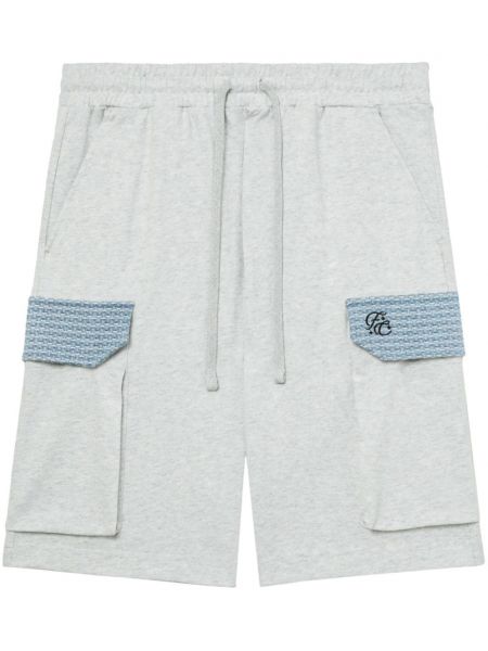 Bermudas en coton en tweed Five Cm gris