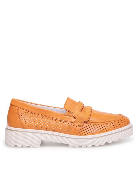 Ниски обувки Remonte оранжево