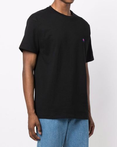 Bavlněné tričko s výšivkou Readymade černé