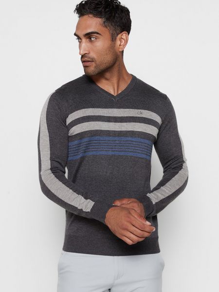 Szary sweter Calvin Klein Golf