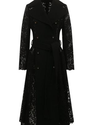 Пальто Dolce & Gabbana черное
