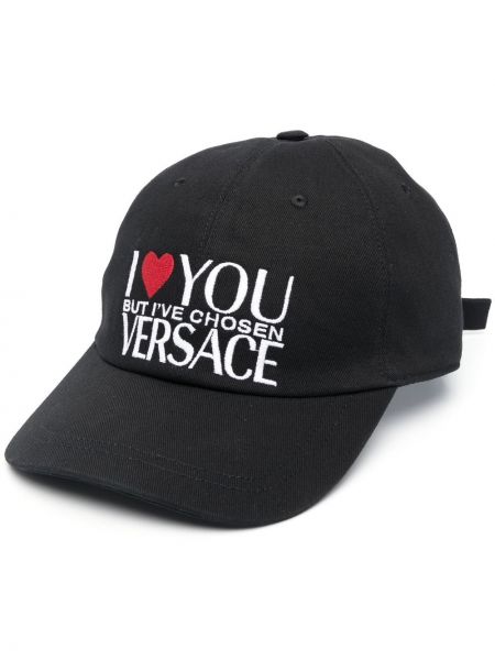 Șapcă cu broderie Versace