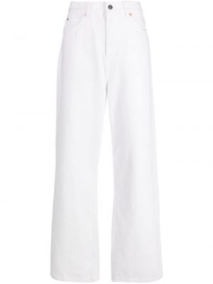 Straight fit džíny s nízkým pasem Wardrobe.nyc bílé