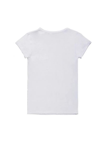 Camiseta con estampado con escote v Refrigiwear blanco