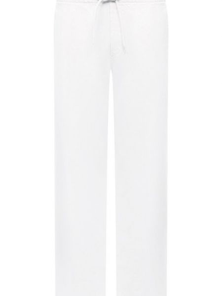 Хлопковые брюки A.p.c. белые