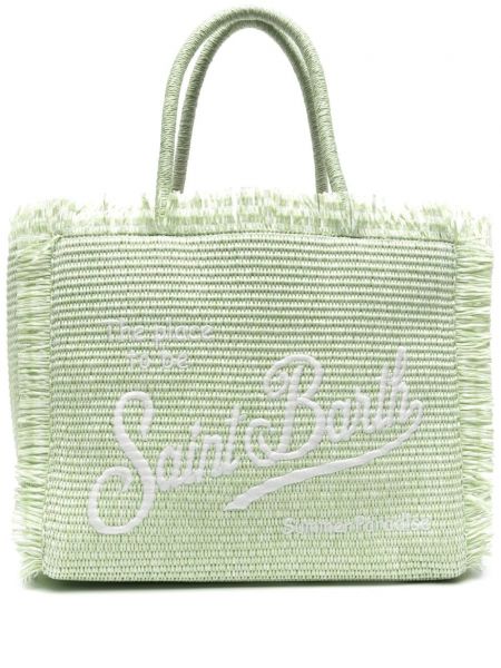 Paplūdimio krepšys Mc2 Saint Barth žalia
