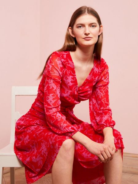 Sukienka wieczorowa Diane Von Furstenberg czerwona