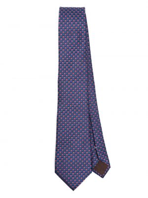 Jedwabny krawat żakardowy Canali