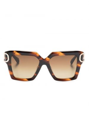 Okulary przeciwsłoneczne Valentino Eyewear brązowe