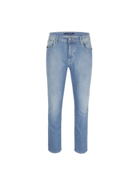 Niebieskie jeansy skinny slim fit Atelier Noterman
