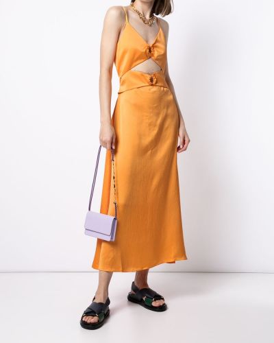 Vestido sin mangas Anna Quan naranja