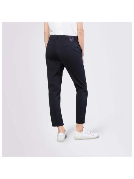 Pantalones chinos slim fit Mac azul