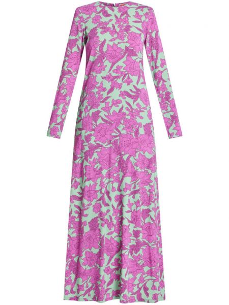 Φλοράλ μάξι φόρεμα με σχέδιο La Doublej