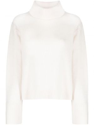 Кашмирен пуловер 360cashmere бяло
