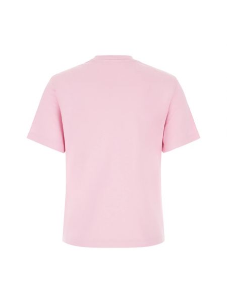 Camiseta de algodón Salvatore Ferragamo rosa