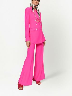 Sako s knoflíky Dolce & Gabbana růžové