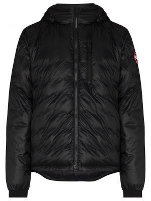 Zip lang jakke Canada Goose svart