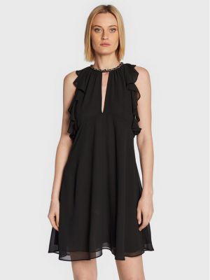 Коктейлна рокля Michael Michael Kors черно