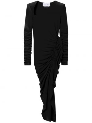 Ασύμμετρη κοκτέιλ φόρεμα Az Factory μαύρο
