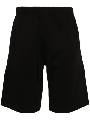 Bombažne kratke hlače Kenzo črna