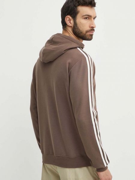 Kapucnis pamut pulóver Adidas