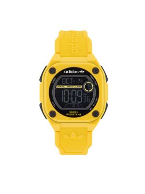 Годинник Adidas Originals жовтий