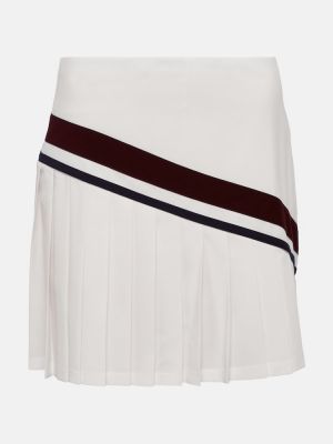 Plisovaná sukňa Tory Sport biela