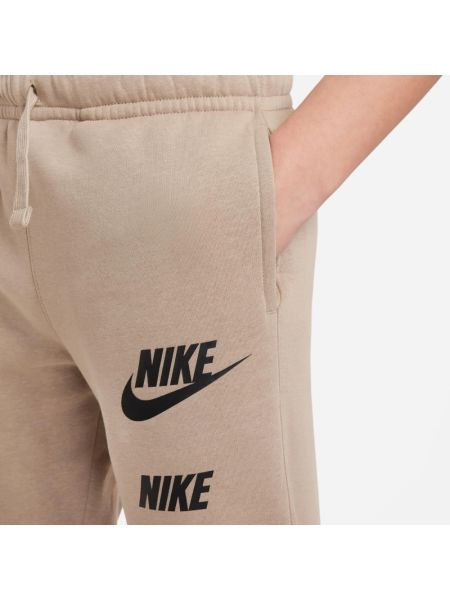 Spodnie cargo Nike brązowe