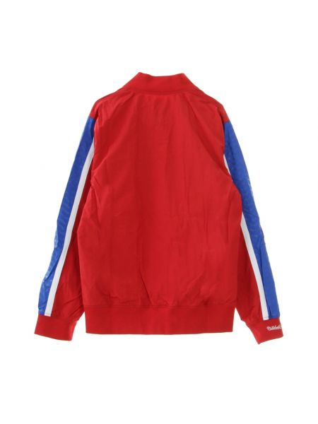Bluza rozpinana w gwiazdy Mitchell & Ness czerwona