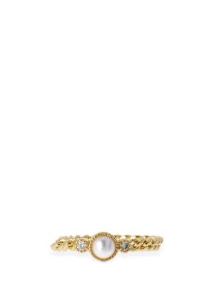 Prsten sa perlicama Zimmermann zlatna