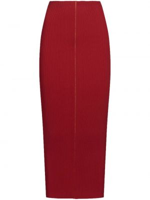 Pletené sukně Marni červené