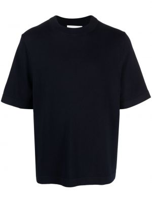 T-shirt mit rundem ausschnitt Closed blau