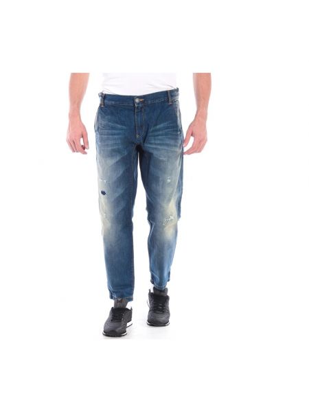 Niebieskie jeansy skinny Armani Jeans
