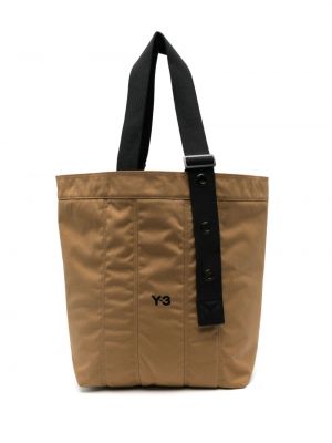 Τσάντα shopper με κέντημα Y-3