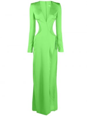 Βραδινό φόρεμα με πετραδάκια Genny πράσινο