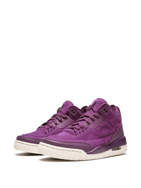 Sneaker Jordan 3 Retro lila