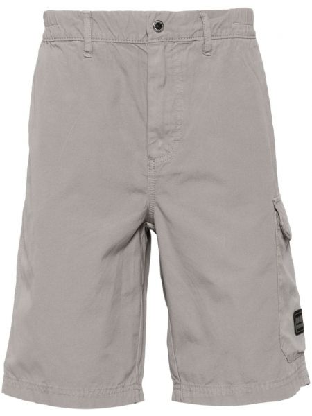 Cargo shorts aus baumwoll Barbour grau