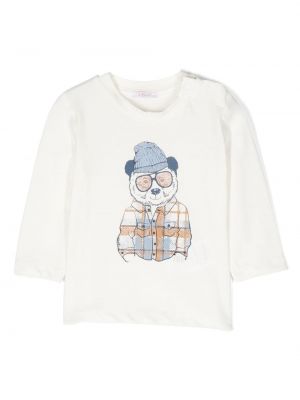 T-shirt con stampa Le Bebé Enfant bianco