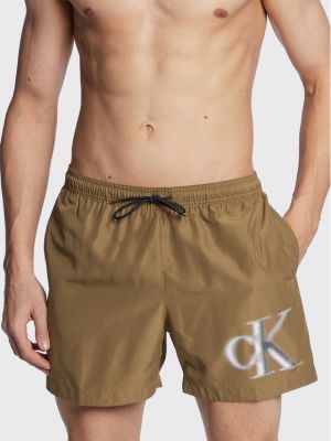 Pantaloncini Calvin Klein Swimwear cachi