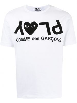 Тениска с принт Comme Des Garçons Play