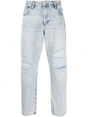 Avsmalnande jeans Armani Exchange blå