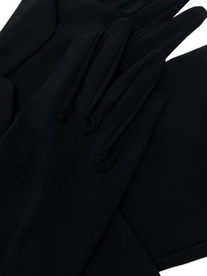 Rękawiczki z dżerseju Dolce And Gabbana czarne