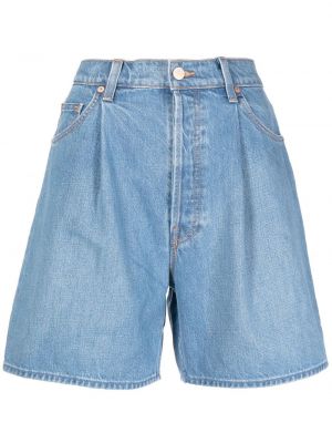 Denimshorts Mother blå