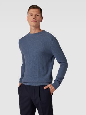 Dzianinowy sweter Tom Tailor niebieski
