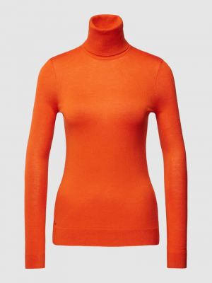 Dzianinowy sweter Lauren Ralph Lauren pomarańczowy