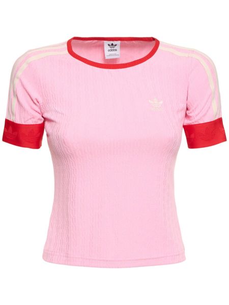 Tişört Adidas Originals pembe