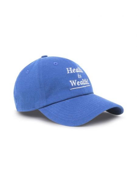 Medvilninis kepurė su snapeliu Sporty & Rich mėlyna